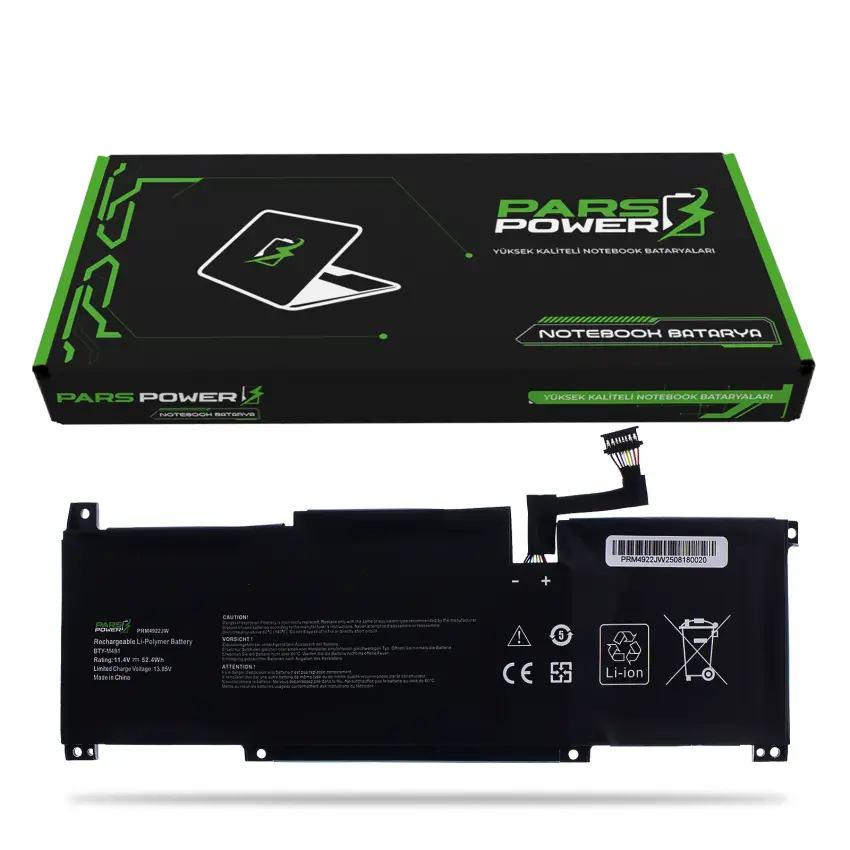 Msi Modern 14 C11 Batarya - Pil (Pars Power)