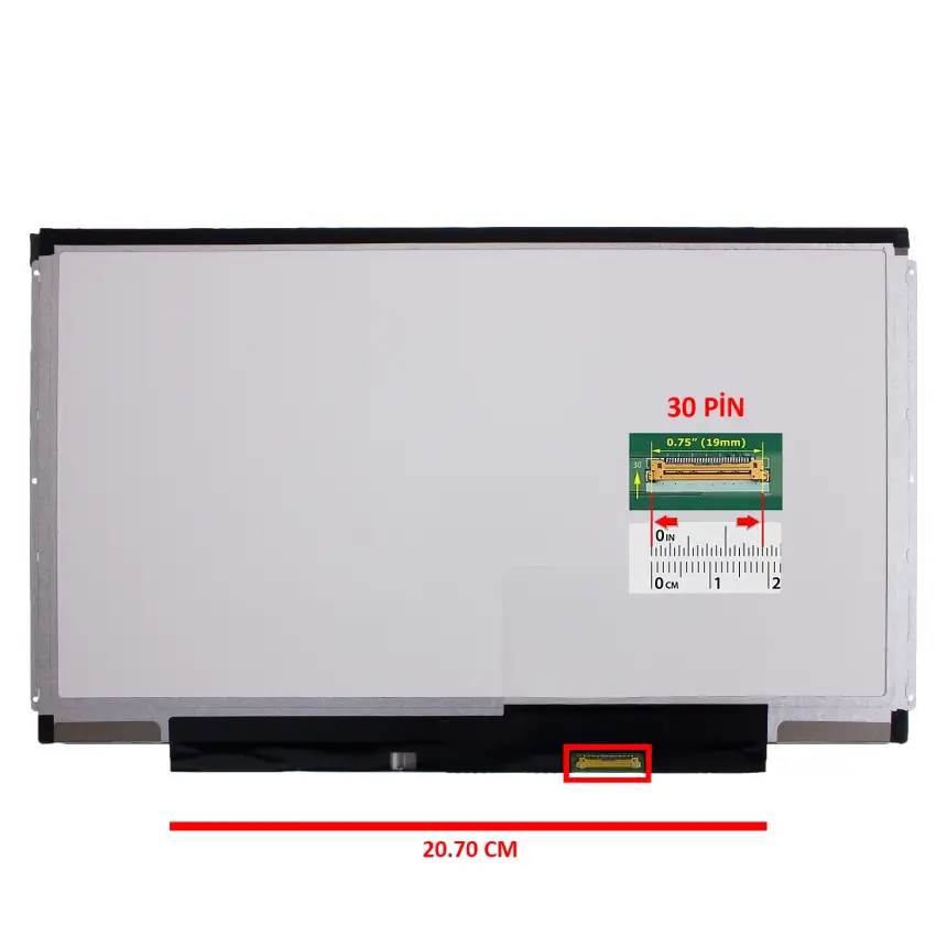 Dell P47G P47G001, P47G002 Uyumlu Notebook Led Ekran