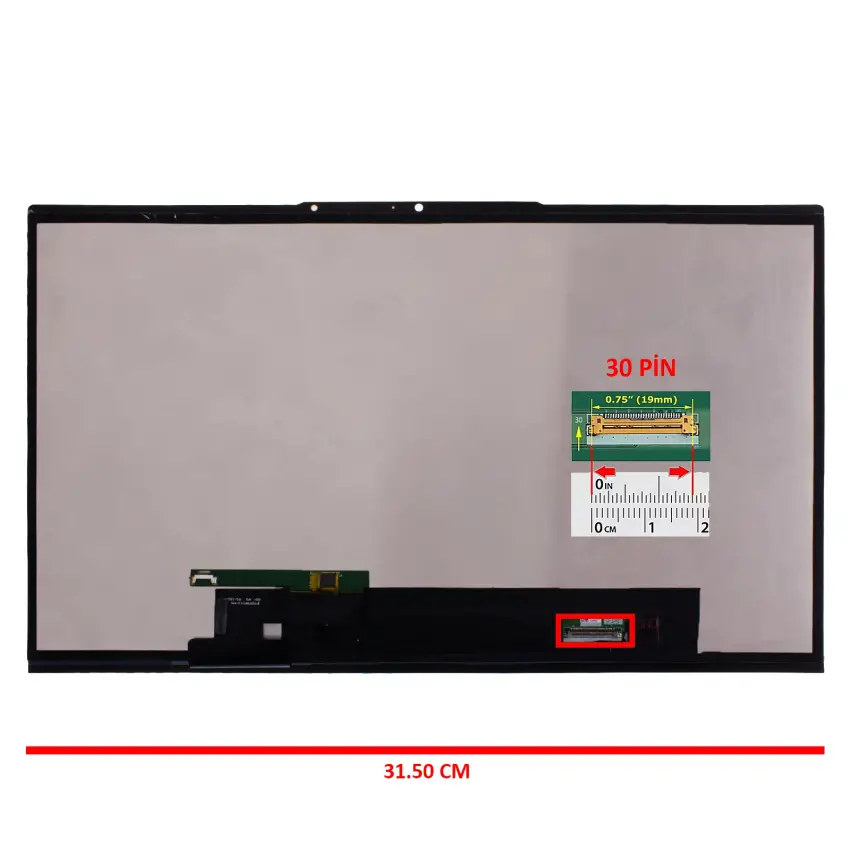 Lenovo Yoga 7-14ITL5 Type 82BH Dokunmatik + Led Ekran Set