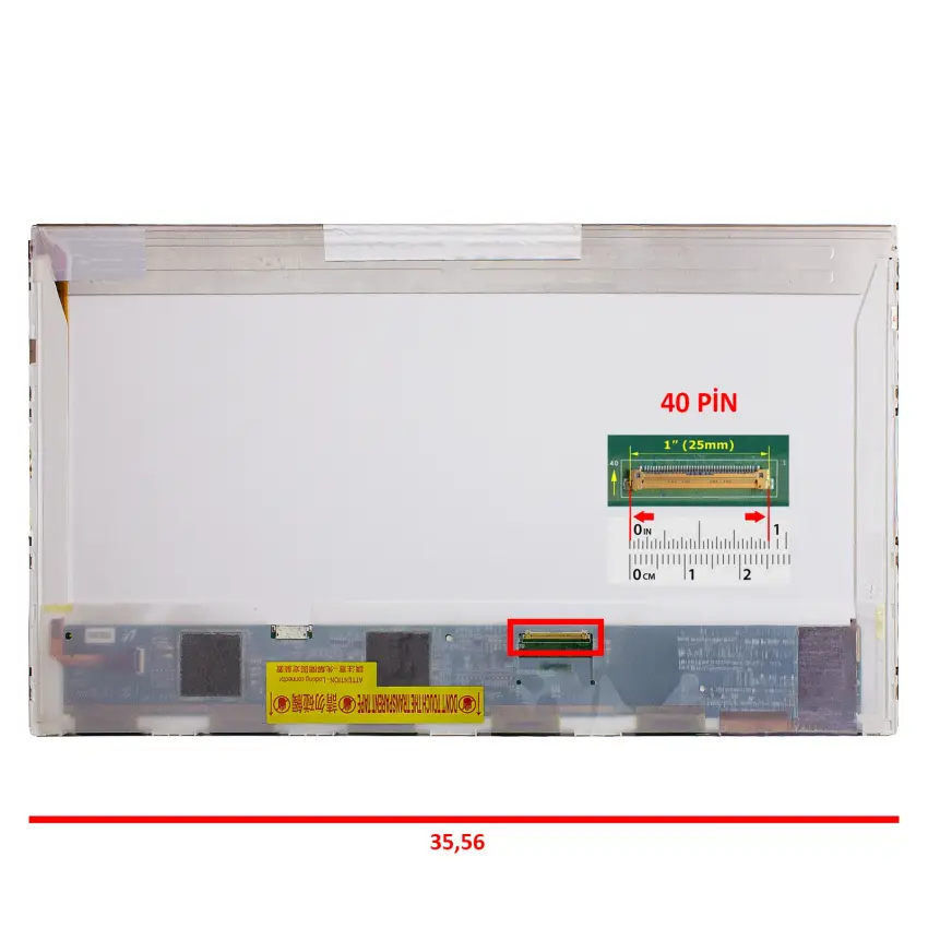 Toshiba Satellite A665D Uyumlu Notebook Ekran Panel