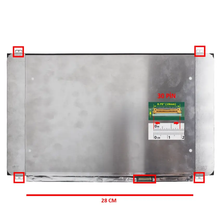 Dell Inspiron 15 5558-S20W81C Lcd Led Ekran - Panel