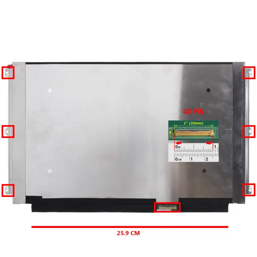 Dell YRHD9, 0YRHD9 Lcd Led Ekran - Panel