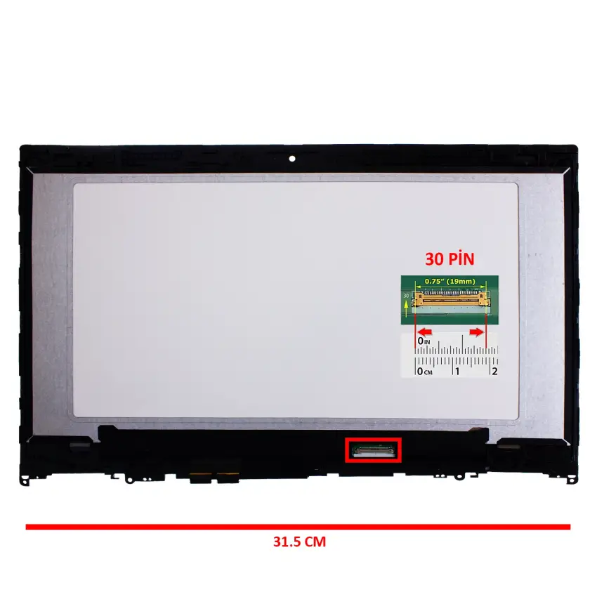 Lenovo Yoga 520-14IKB 81C80018TX Dokunmatik - Led Ekran Set