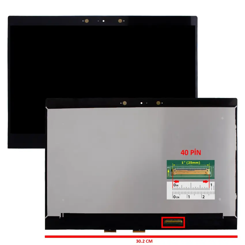 Hp Spectre X360 13-ae013dx Dokunmatik + Led Ekran Set