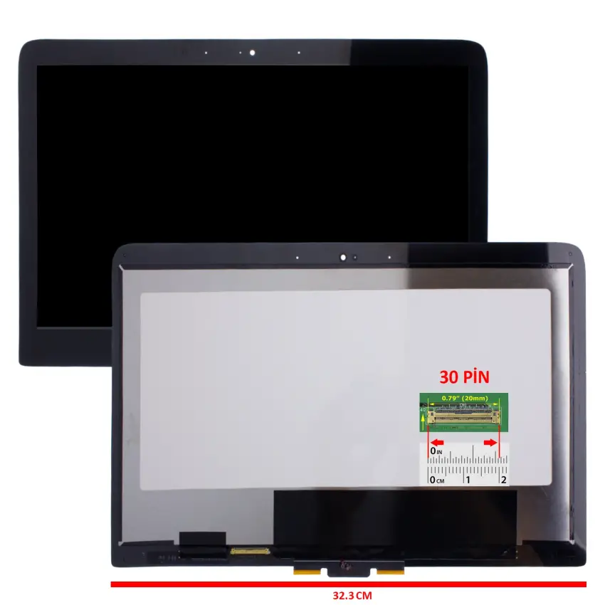 Hp Spectre X360 13-4200nt, 13-4103nt Dokunmatik - Led Ekran