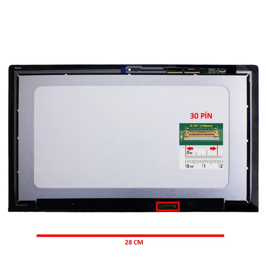 Lenovo Y700-15 Serisi Uyumlu Notebook Led Ekran
