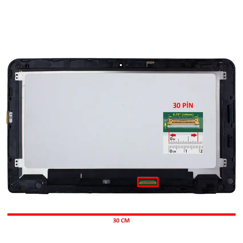 B116XAN04.0 Led Ekran - Dokunmatik Set