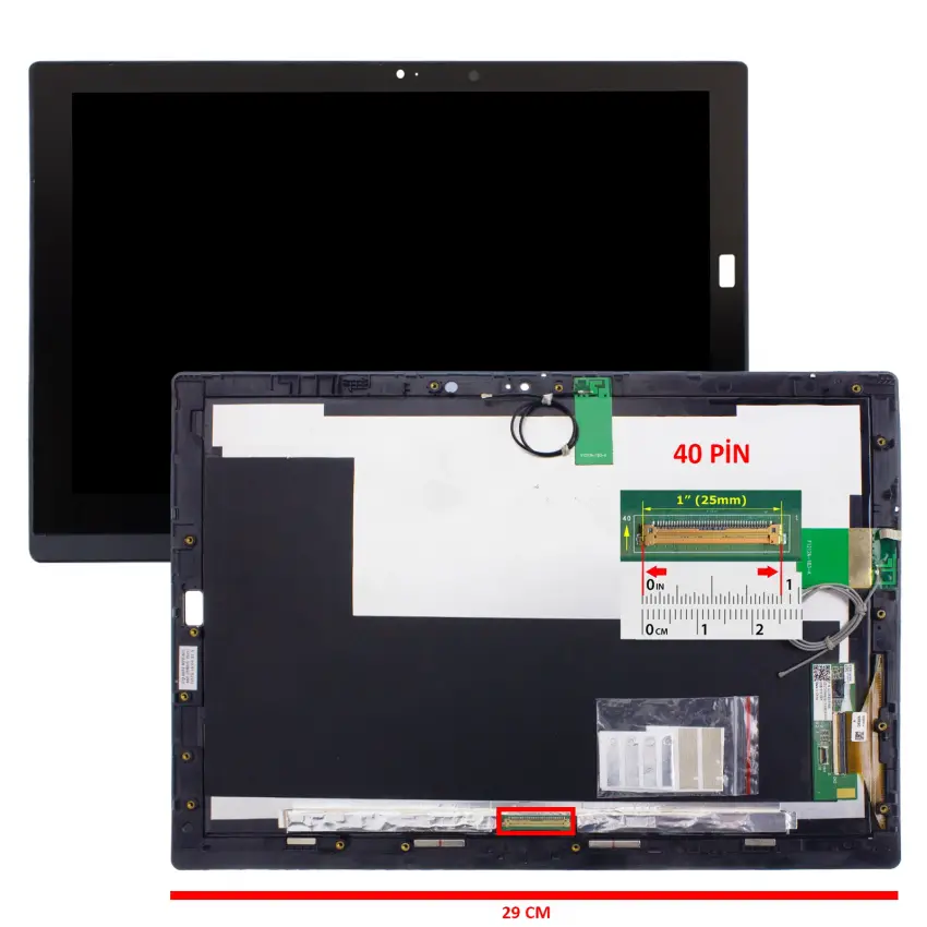 Lenovo ThinkPad X1 Tablet 2nd Gen 20JBS03600 Lcd Led Ekran - Panel