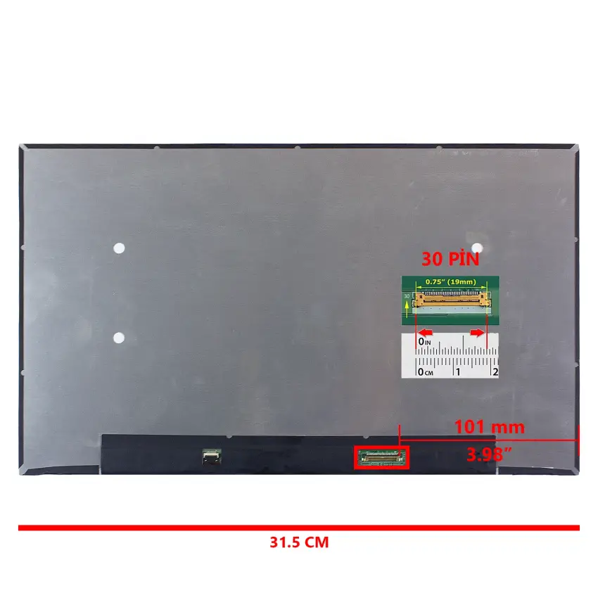 Dell Latitude P98G, P98G001 Lcd Led Ekran - Panel
