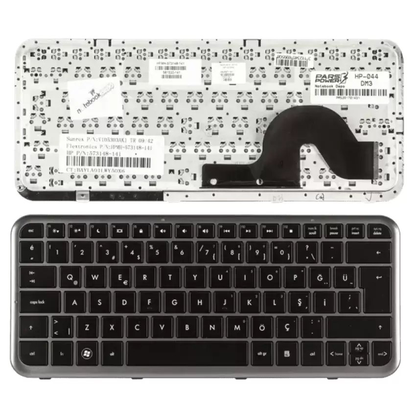 Hp MP-09C93US6E45-1 Notebook Klavye (Siyah TR)
