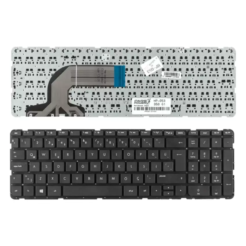 Hp 355 G2 J0Y59EA, J4R92EA, J0Y66EA Klavye (Siyah TR)