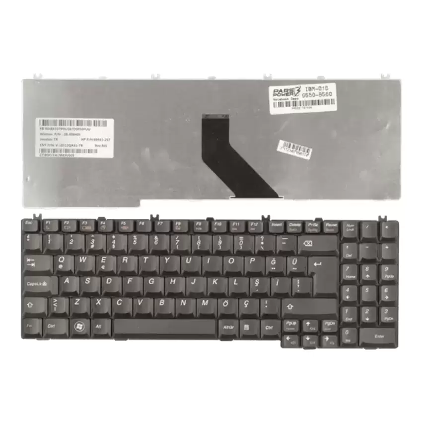 Lenovo A3SL-TR Notebook Klavye (Siyah TR)