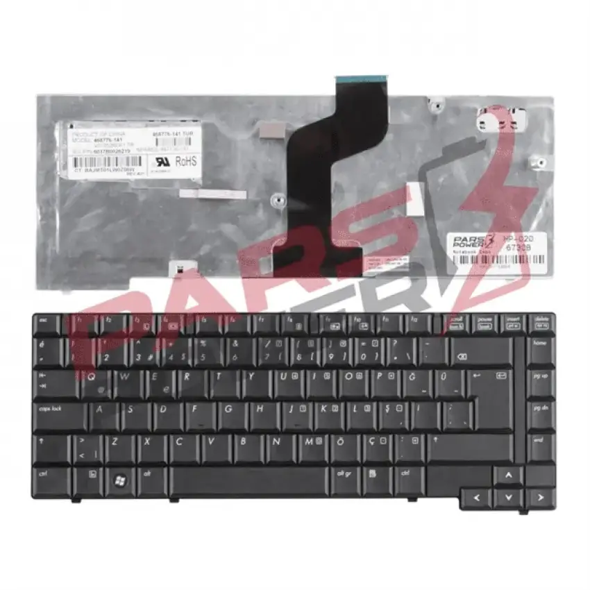 Hp Compaq 6735B Notebook Klavye (Siyah TR)