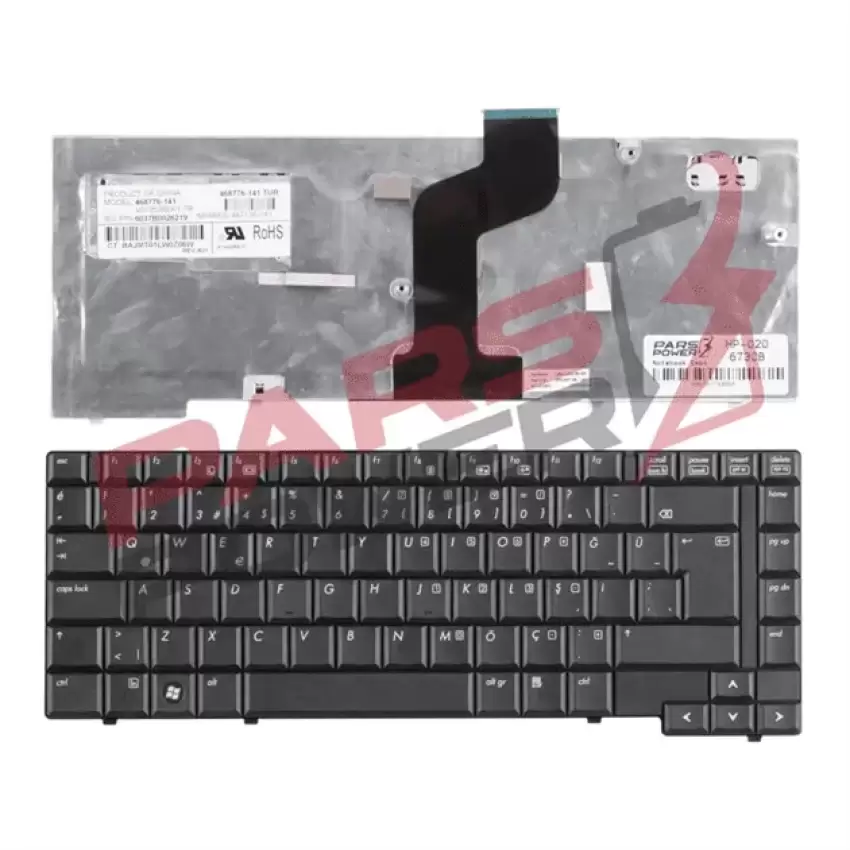 Hp V070526FS1 Notebook Klavye (Siyah TR)