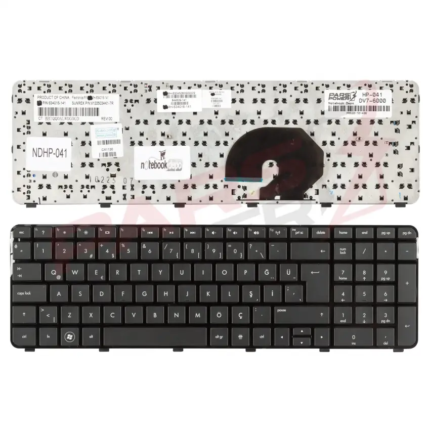 Hp 2B-03901W601 Notebook Klavye (Siyah TR)