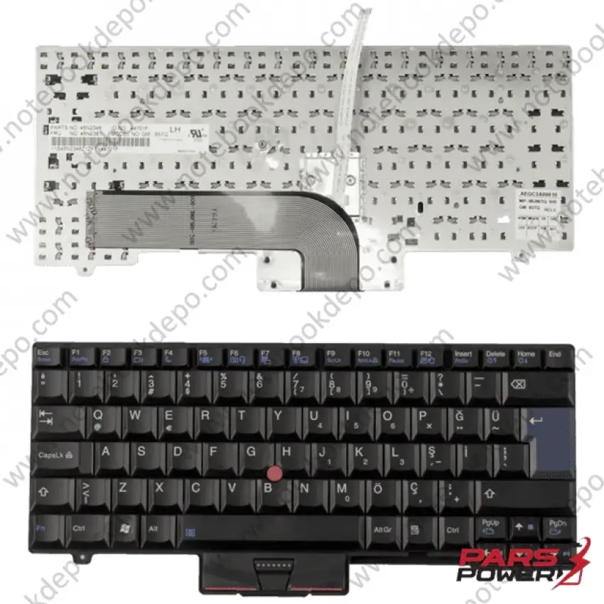 Lenovo ThinkPad SL510 2847 Notebook Klavye (Siyah TR)