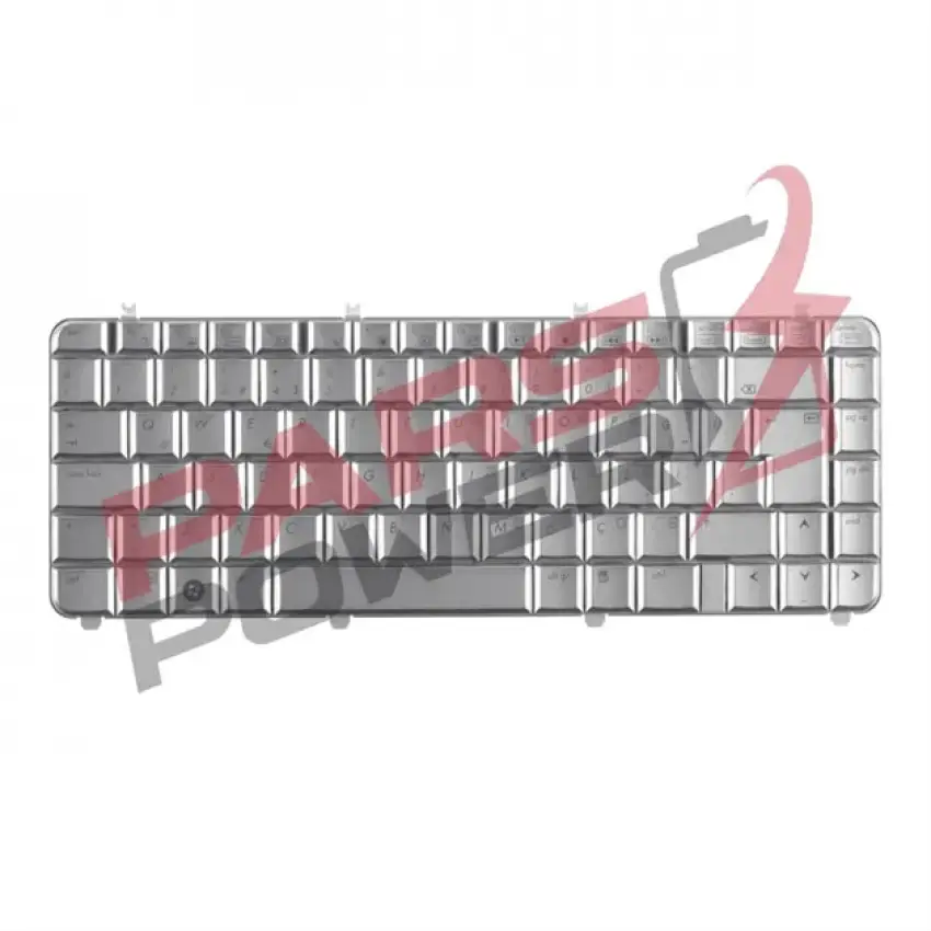 Hp Pavilion dv5-1220et, dv5-1225et Notebook Klavye (Gümüş TR)