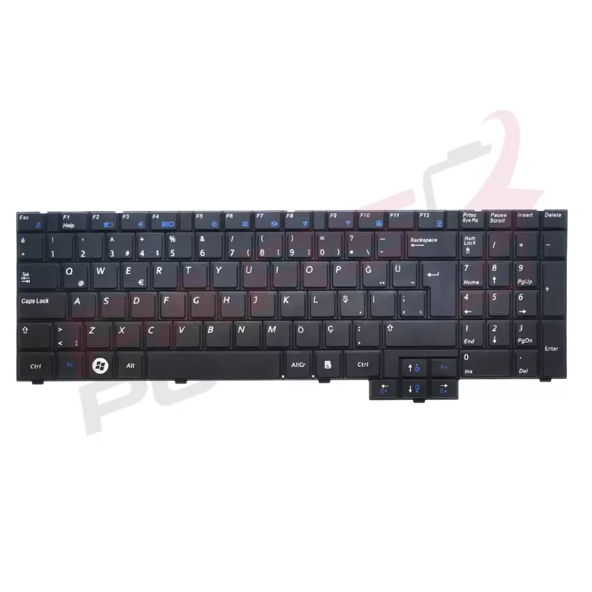 Samsung NP-R540-JS0CTR, NP-R540-JS0DTR Notebook Klavye (Siyah TR)