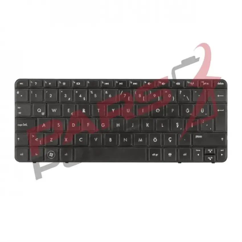 Hp Mini CQ10-400 Notebook Klavye (Siyah TR)