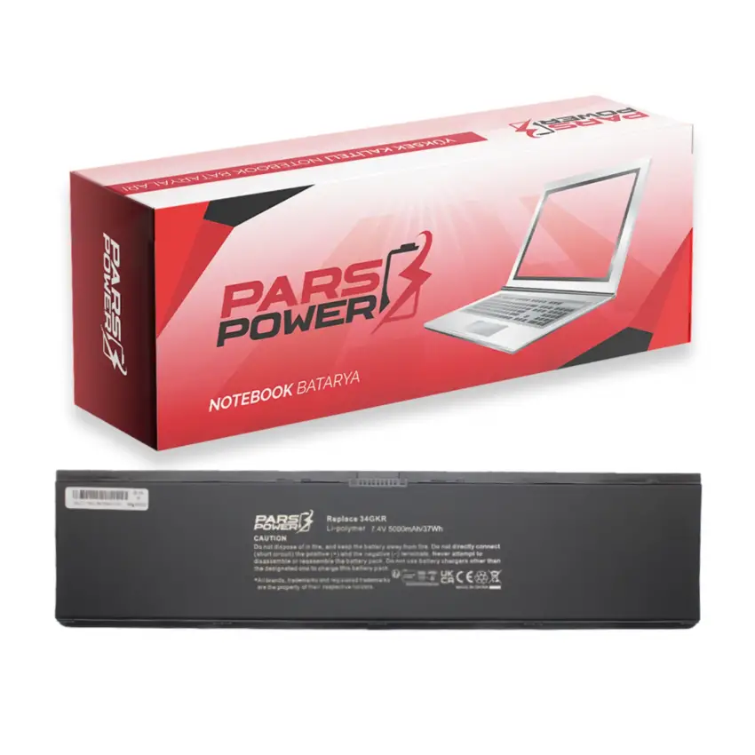 Dell Latitude P40G, P40G002 Batarya - Pil (Pars Power)