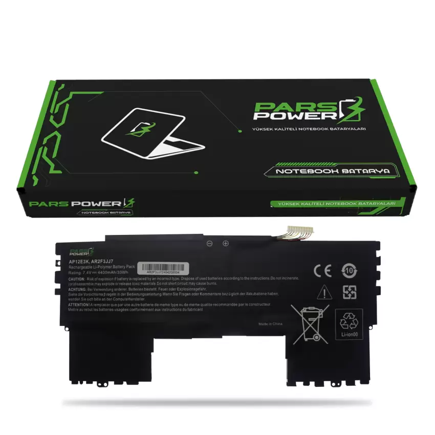 Acer Aspire S7 S7-191-53334G12Ass Batarya - Pil (Pars Power)