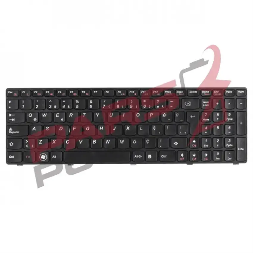 Lenovo Z560-US Notebook Klavye (Siyah TR)
