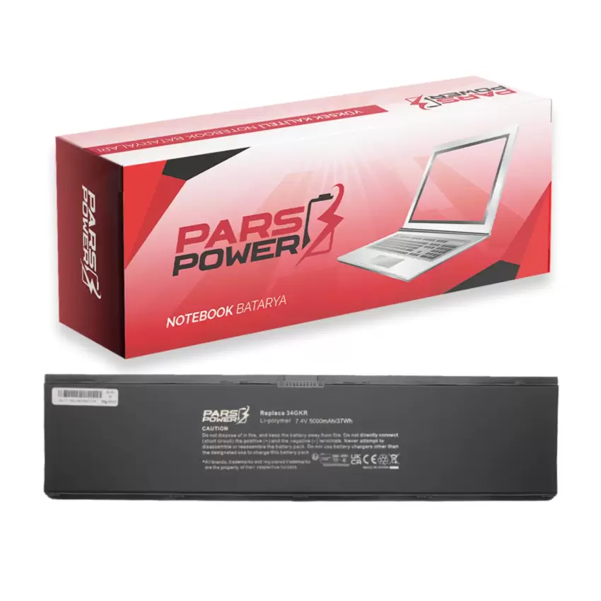 Dell Latitude 0KKNHH, KKNHH Batarya - Pil (Pars Power)