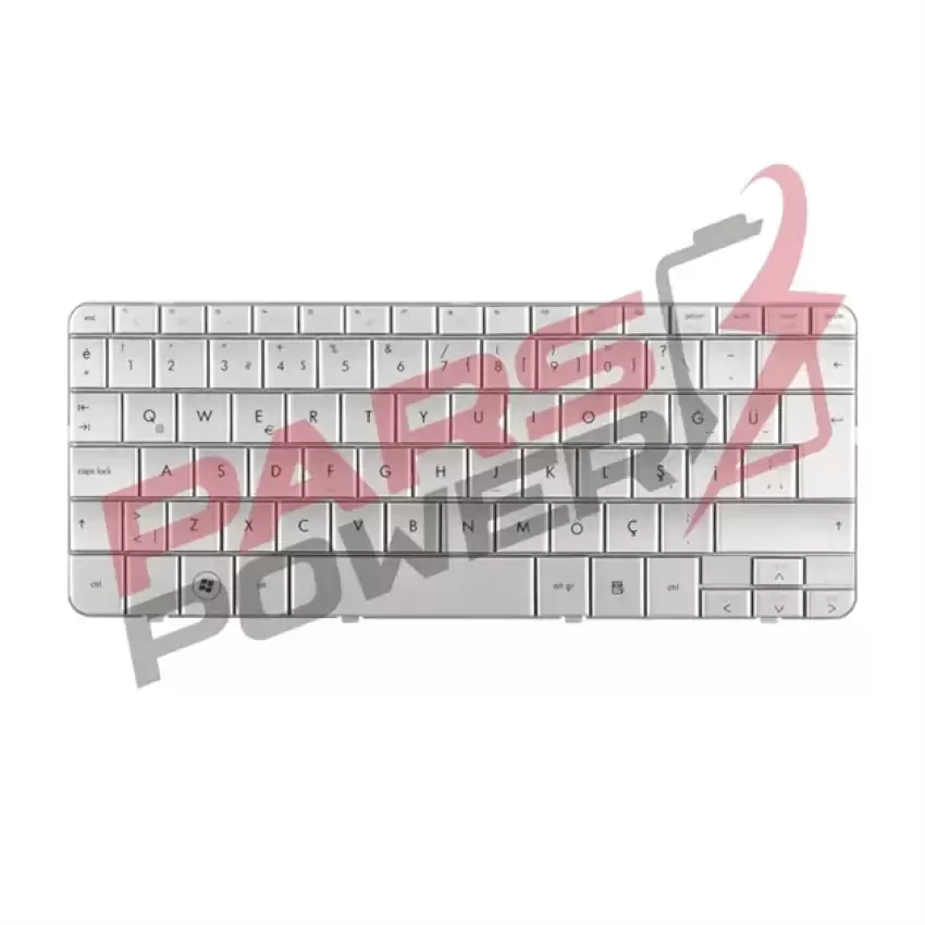 HP 580030-141, 580030-001 Notebook Klavye (Gümüş TR)