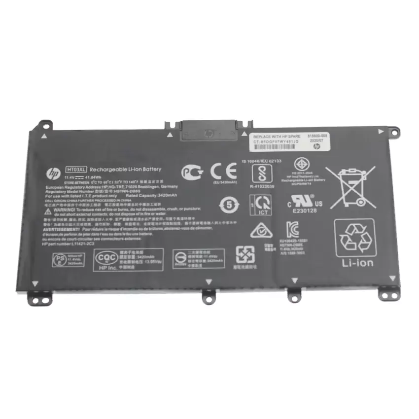 Hp 15-db1082nt, 15-db1085nt (9PU76EA) Batarya - Pil