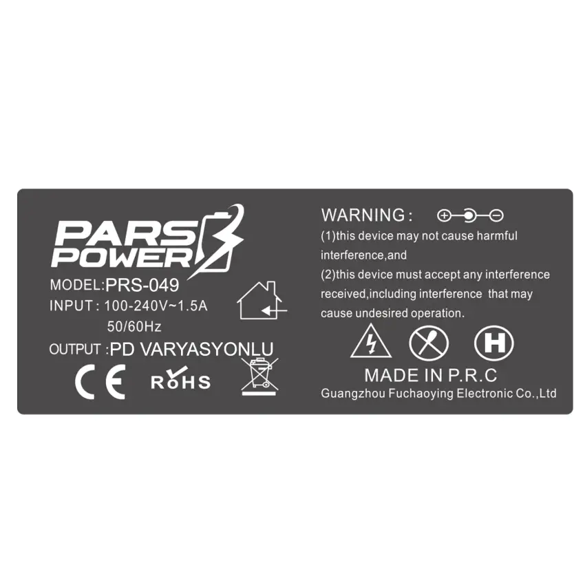 Huawei Matebook Wrt-w19e, Wrt-w29a, Wrt-w29c Adaptör Şarj Aleti-Cihazı (Pars Power)