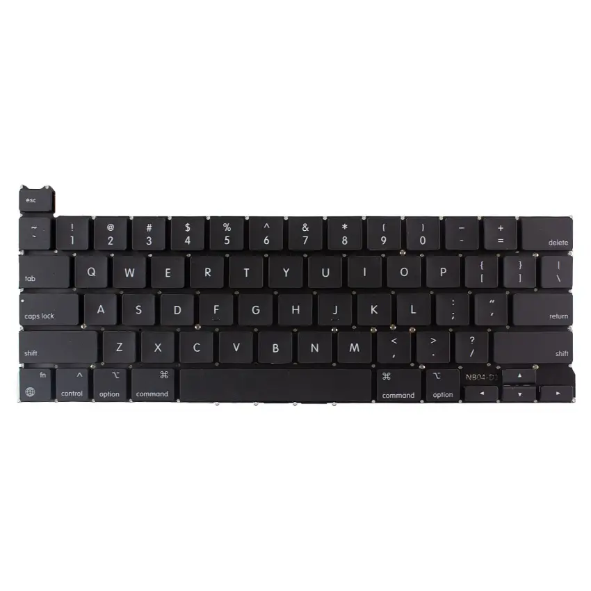 Apple MacBook Pro 13 M2 A2338 Klavye (Siyah US)