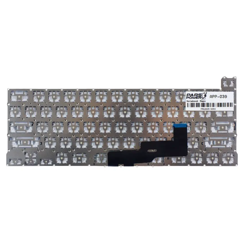 Apple MacBook Pro 13 M2 A2338 Klavye (Siyah US)