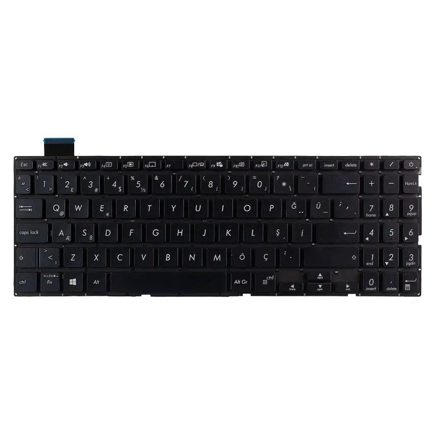 Asus VivoBook 15 X571GD-BQ524 Klavye (Siyah TR)