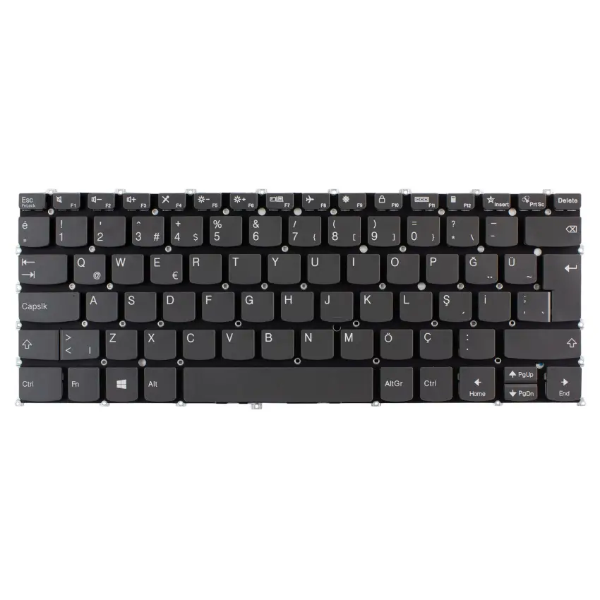 Lenovo IdeaPad Flex 5-14IAU7 82TA Klavye (Füme TR)