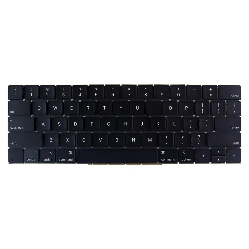 Apple MacBook TouchBar A1707 2016, 2017 Klavye Siyah (ING)