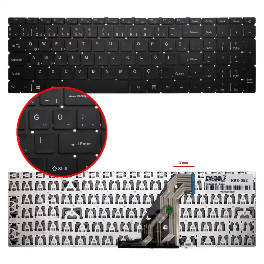 Hometech Alfa 500i Klavye (Siyah TR)