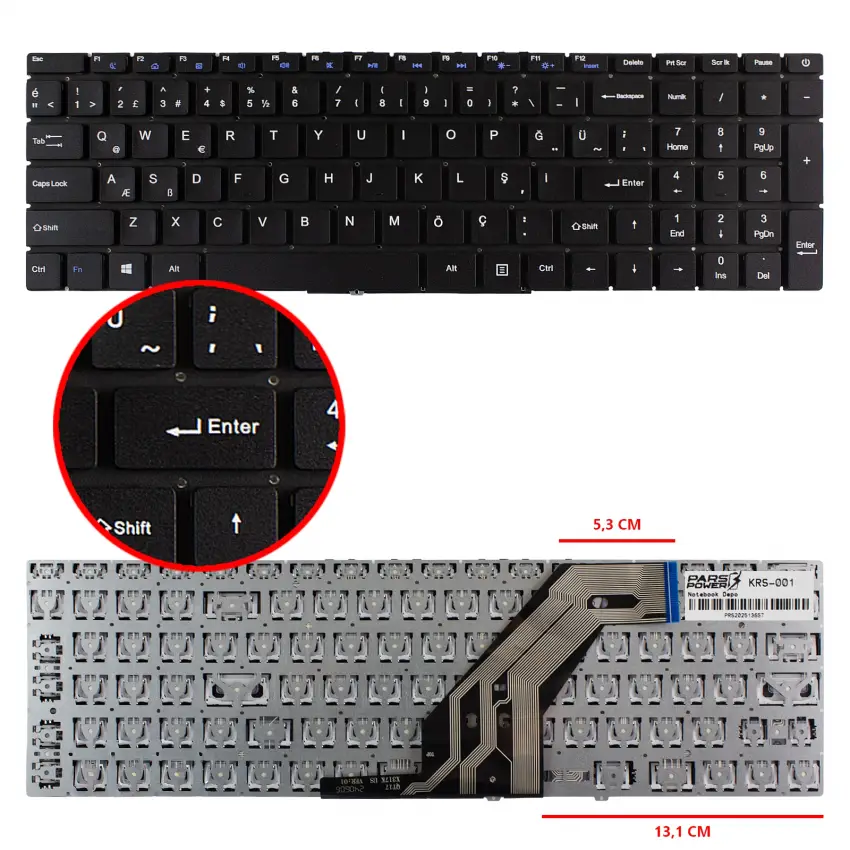 Hometech Alfa 500i Klavye (Siyah TR)