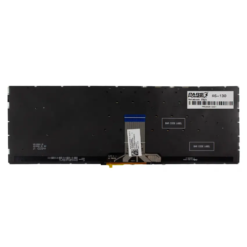 Asus VivoBook AS-130 Klavye Işıklı (Gümüş TR)