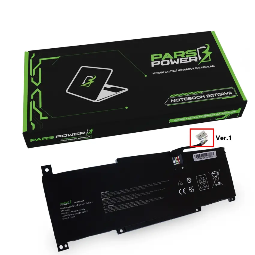 MSI Modern 15 A4M-020XRU Batarya - Pil (Pars Power)