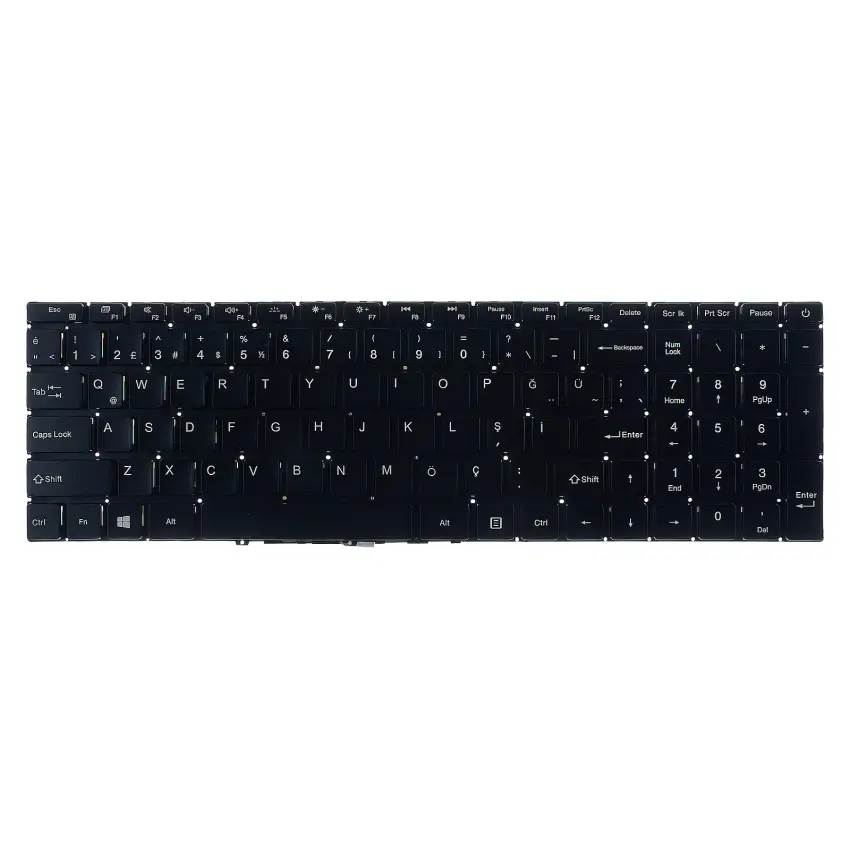 Hometech Alfa 150P Klavye Işıklı (Siyah TR)