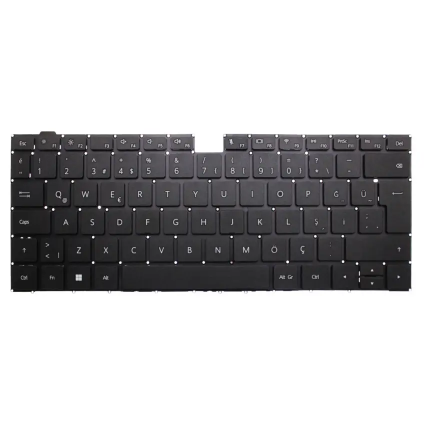 Huawei MateBook 14 KLVL-WDH9 Klavye (Siyah TR)