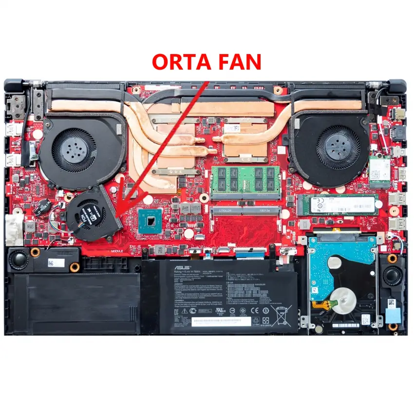 Asus ROG Strix DFS601712M00T KF0A EP Orta Fan - Vantilatör Fanı