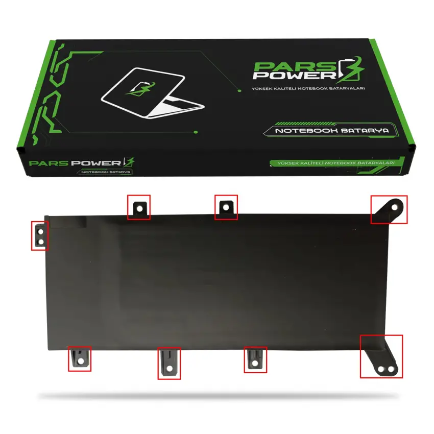 Asus K55LN Notebook Batarya - Pil (Pars Power)