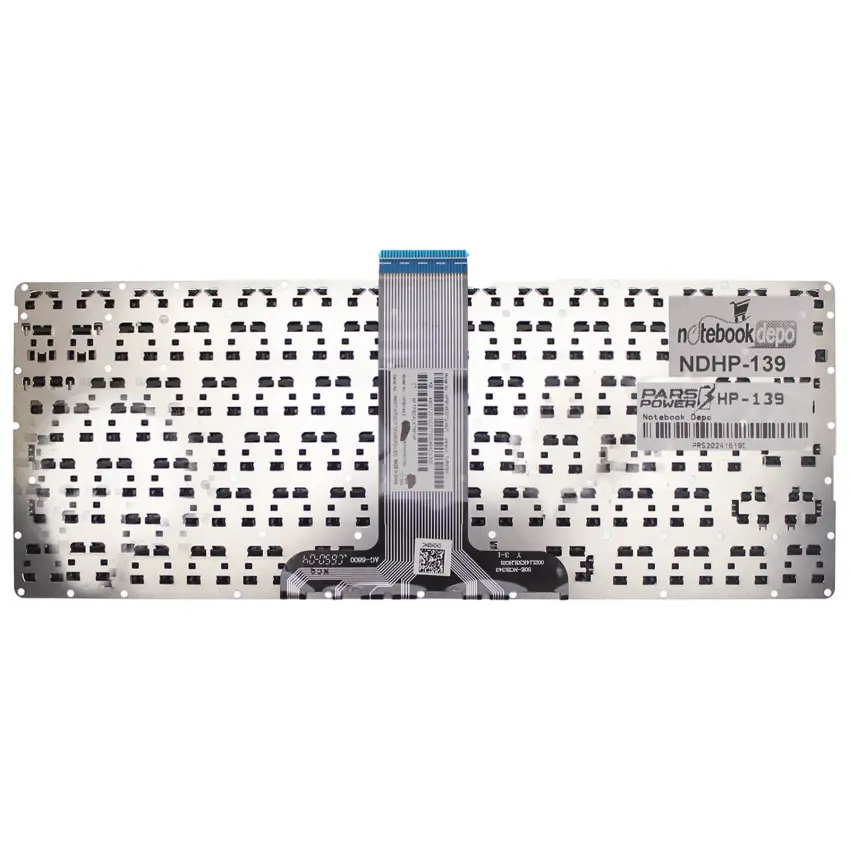 HP Stream x360 11-aa000 Klavye (Siyah TR)