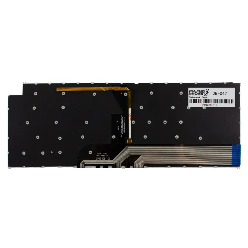 Dell Inspiron 16 7620 Klavye Işıklı (Siyah TR)