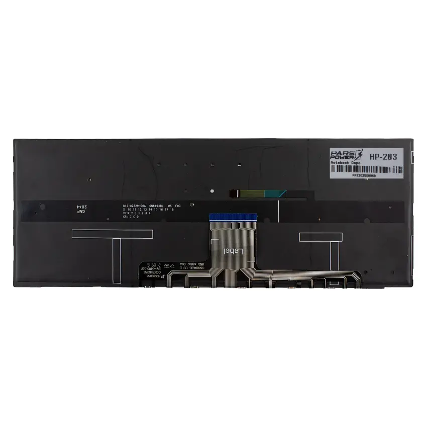 Hp M22197-001, M22197-141 Klavye Işıklı (Gümüş TR)