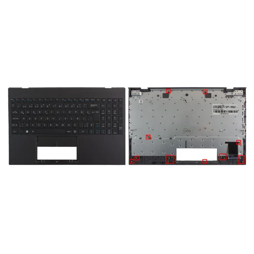 Casper Nirvana C550.1255-DF00X-G-F Notebook Klavye Kasalı (Siyah TR)