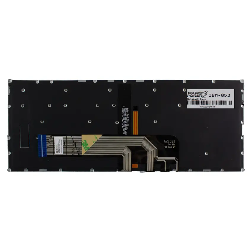 Lenovo Yoga 530-14 Klavye Işıklı (Füme TR)