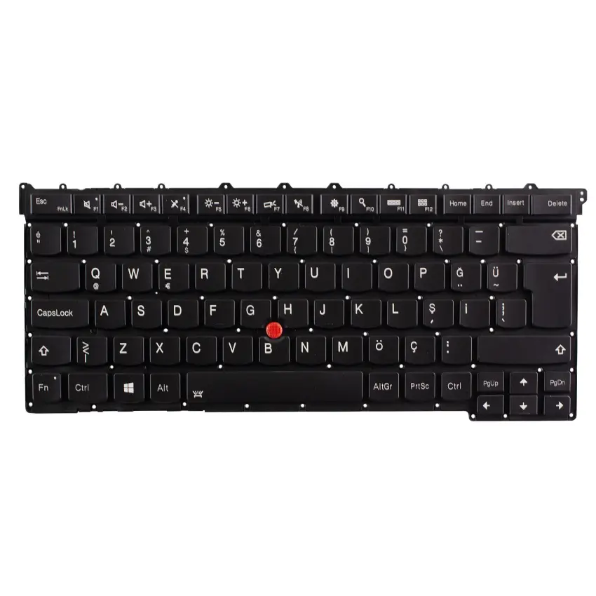 Lenovo 00HN945, 00HT30 Klavye Işıklı (Siyah TR)