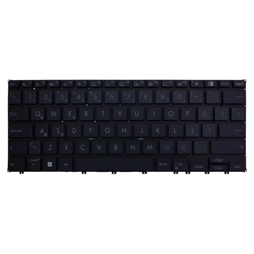 Asus ExpertBook B9400CEA-KC09329 Klavye Işıklı (Siyah TR)